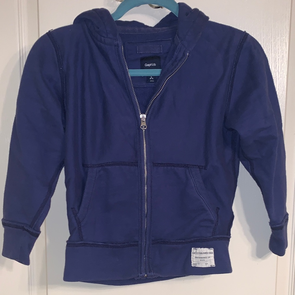 GAP Kids Navy Zip-Up Hoodie